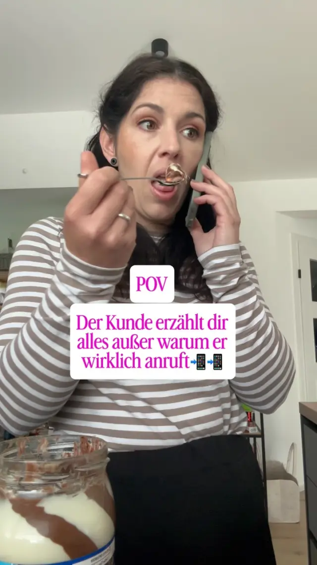 ⬆️ Wenn ich mit meinen Kunden telefoniere starten wir bei der schwangeren Schwester aus Bayern danach gehts zur letzten Staffel von Bridgerton und schlussendlich über die aktuellen Flugpreise.

Wie gut, dass ich auch genau so eine Plaudermaus🐭 bin.
Schreib mir gern in die Kommentare, ob es dir auch öfters so bei Kundengesprächen geht😄

#kundenzufriedenheit #reality #selbstständig #mademyday